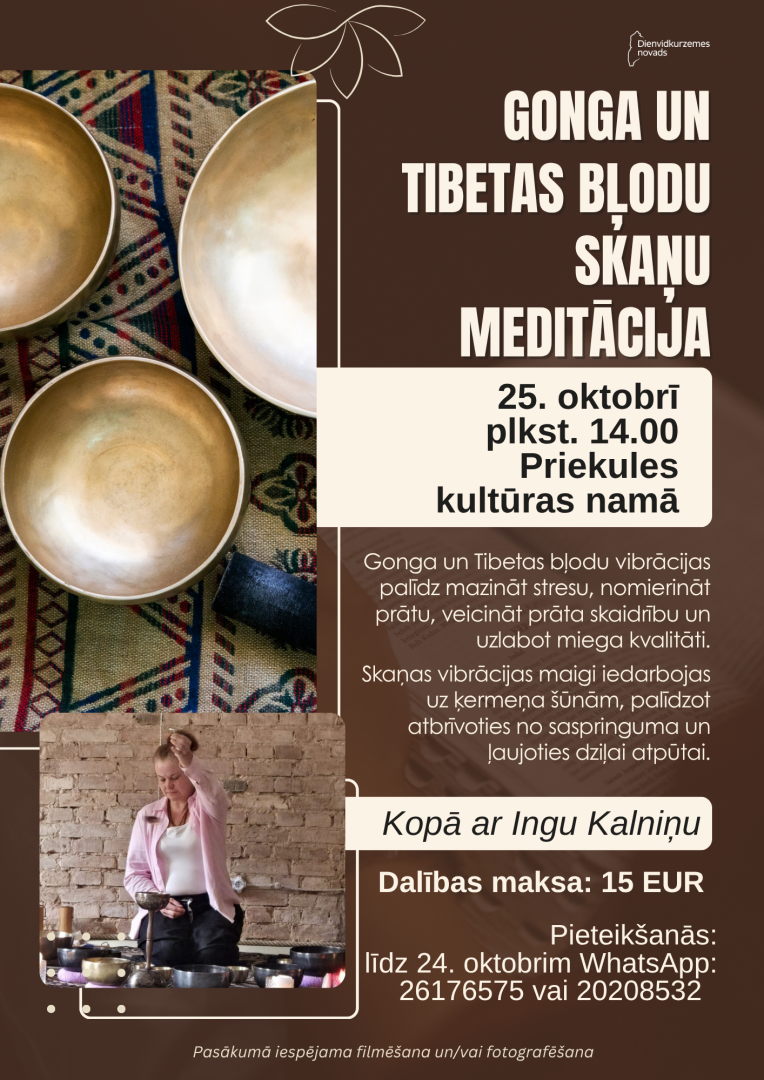 Skaņu meditācijas afiša 