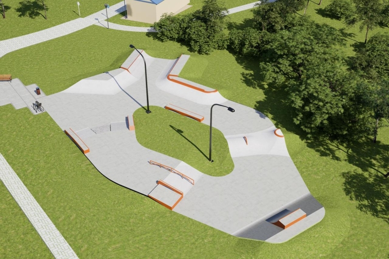 Skeitparks Aizputē
