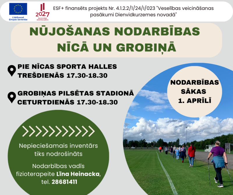 Nūjošanas nodarbības
