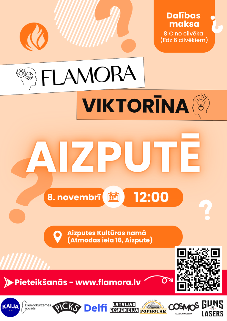 Viktorīna Flamora afiša