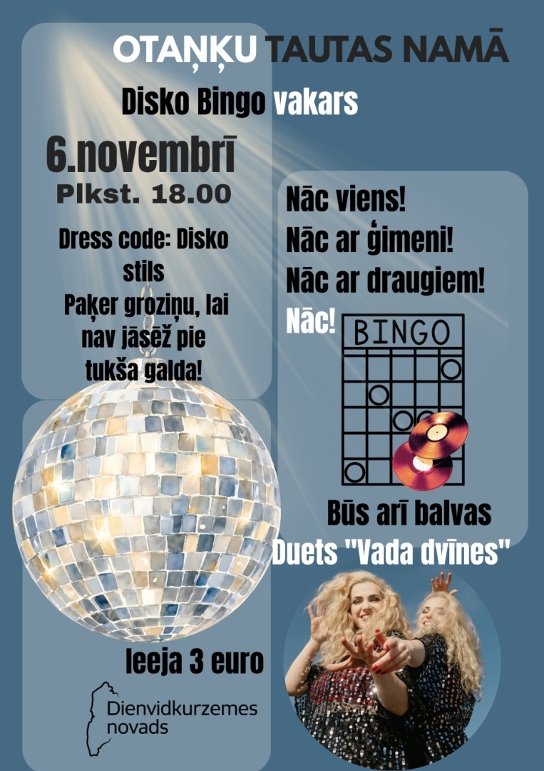 Bingo vakara afiša