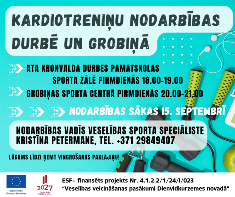 kardio DURBE un GROBIŅA