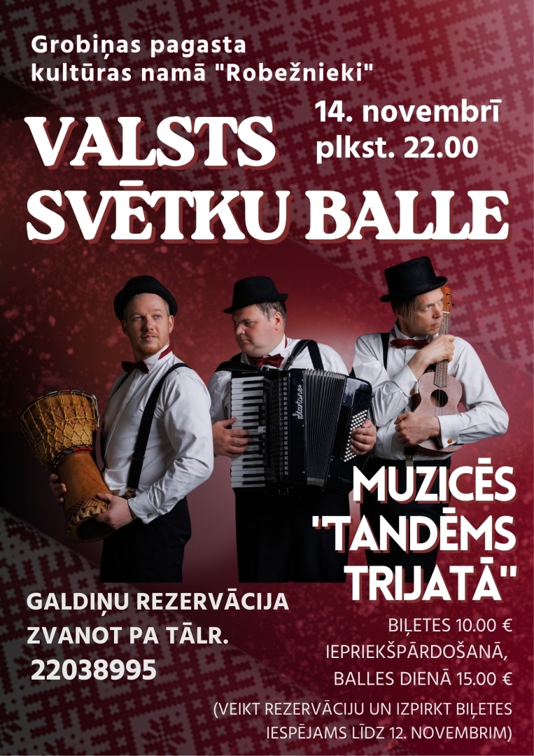 Valsts svētku balles afiša