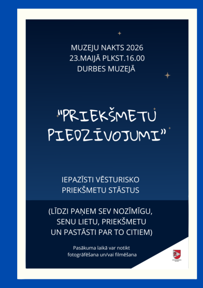 Muzeju nakts- Durbe-2026