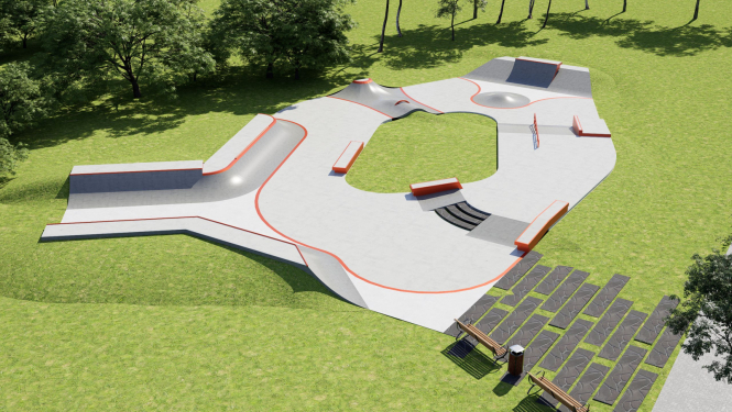 Skeitparks Aizputē