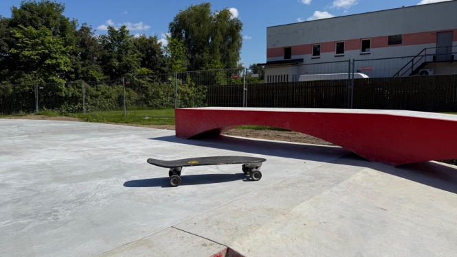 Skeitparks Aizputē