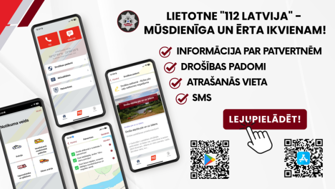 lietotne 112 latvija