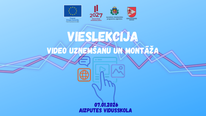 Vieslekcija par video uzņemšanu