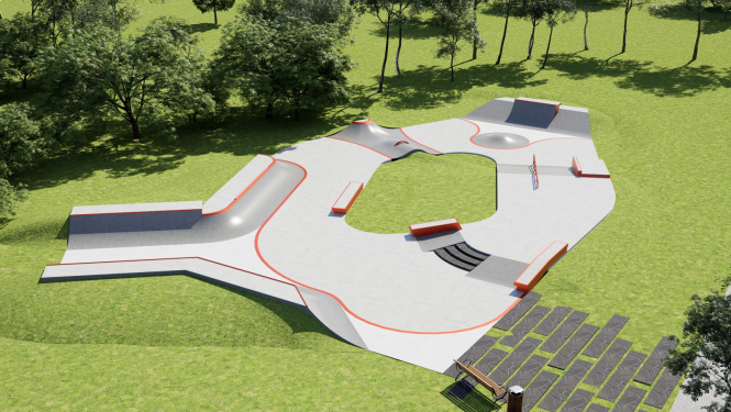Skeitparks Aizputē