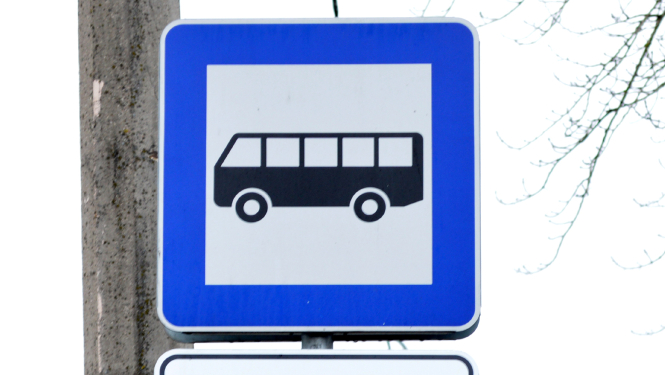 Autobusa pietura