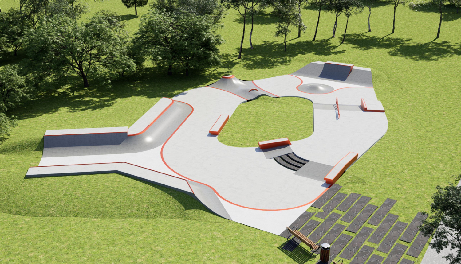 Skeitparks Aizputē