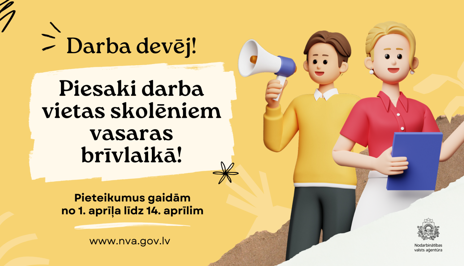 Darba devēj!