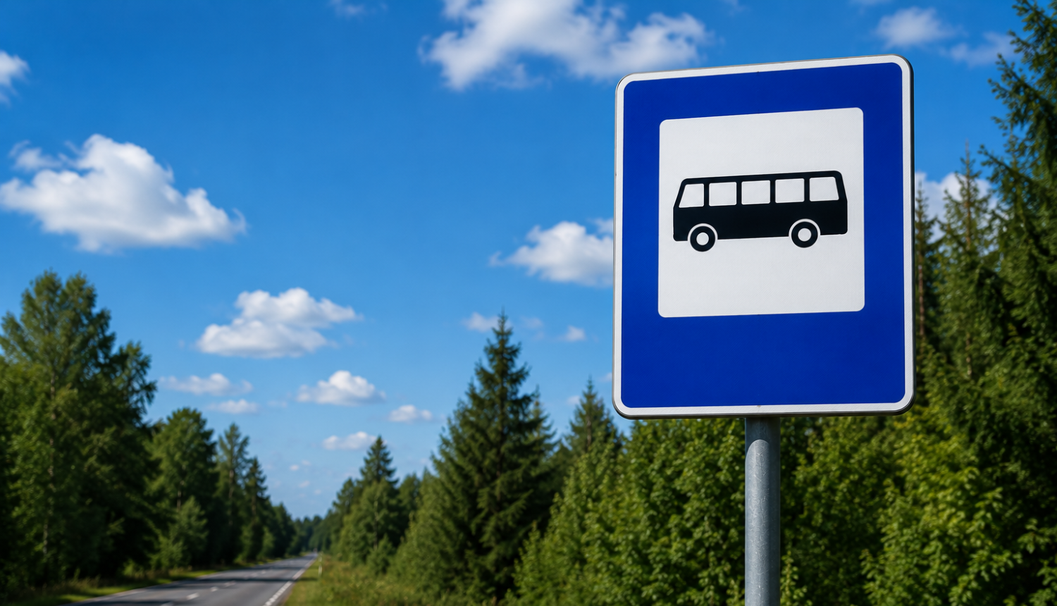 Autobusa pietura