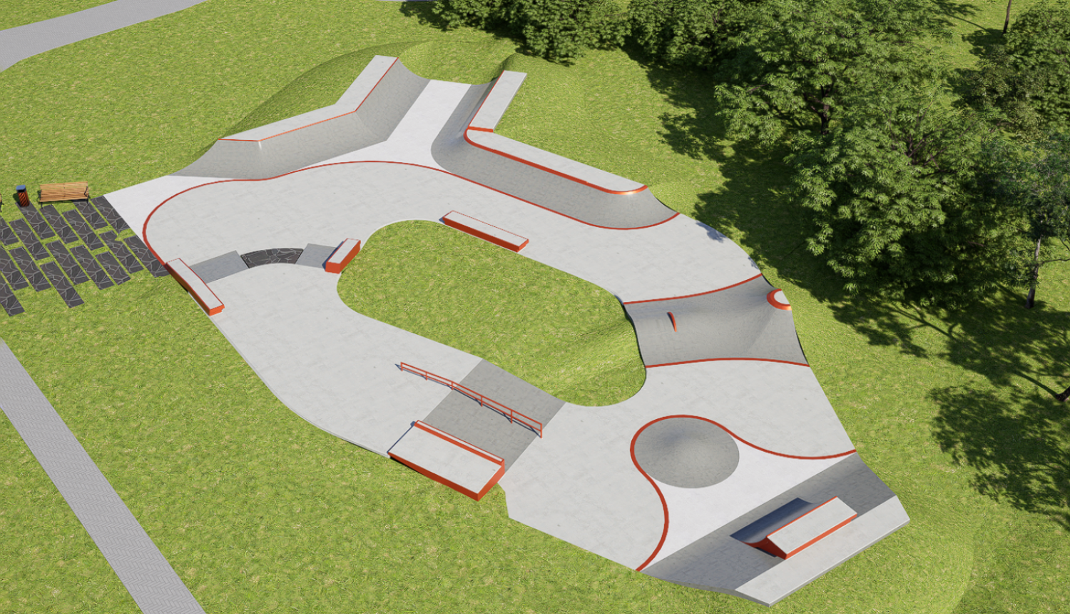 Skeitparks Aizputē