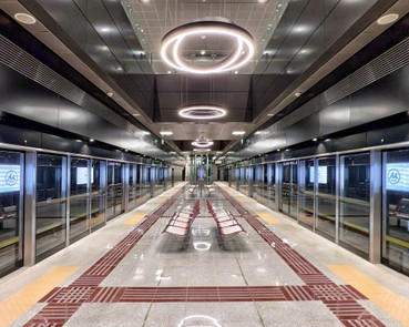 Thessaloniki jaunā metro stacija