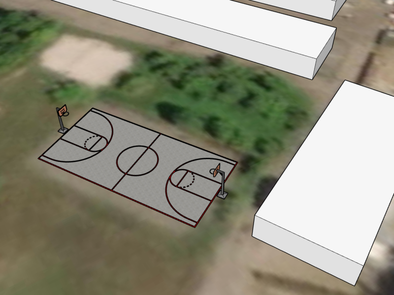 Projekts “Basketbola laukuma seguma maiņa Aizputē” - vīzija