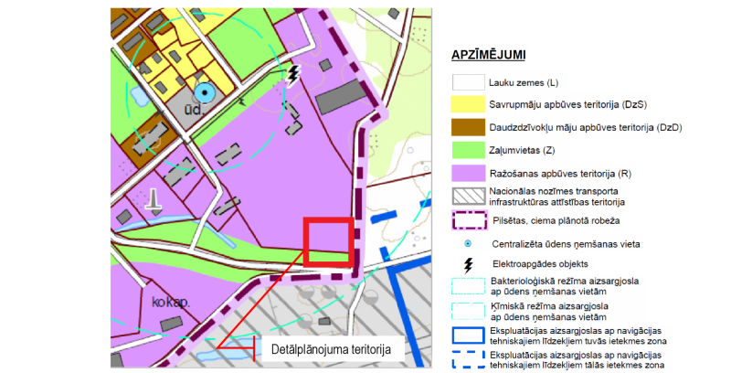 Paziņojums par detālplānojuma izstrādes uzsākšanu