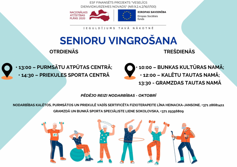 Senioru vingrošana