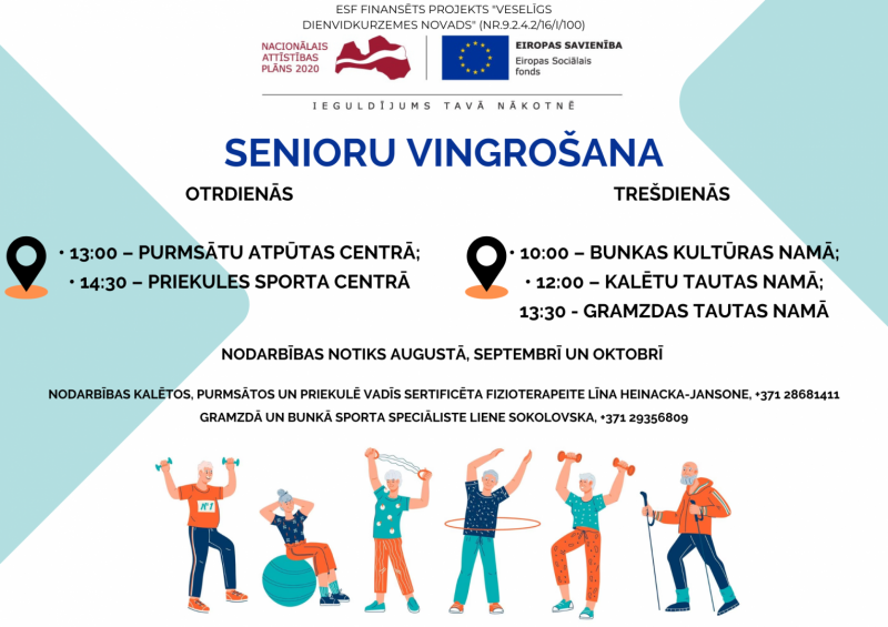 Senioru vingrošana