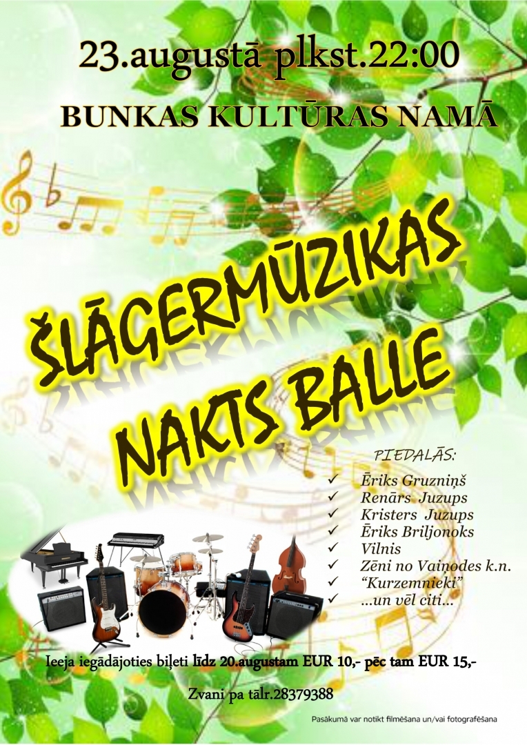 Šlāgermūzikas nakts balle