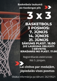 3x3 basketbola turnīrs