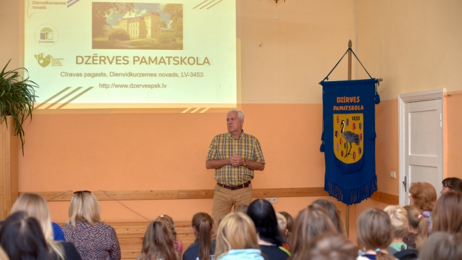 Dzērves pamatskolas 190. jubileja un Tēvu diena