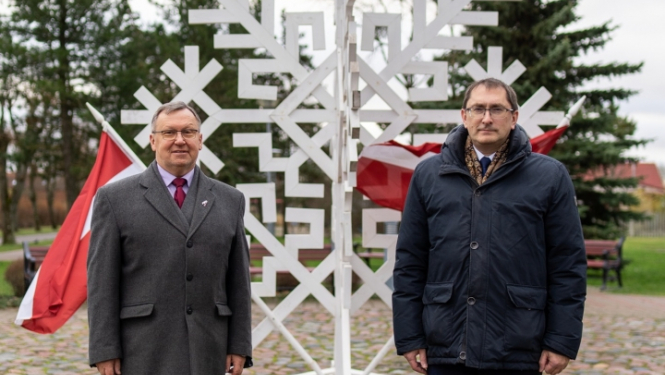 Dienvidkurzemi apmeklē satiksmes ministrs Tālis Linkaits