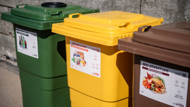 Atkritumu skirosanana Eco Baltia vide