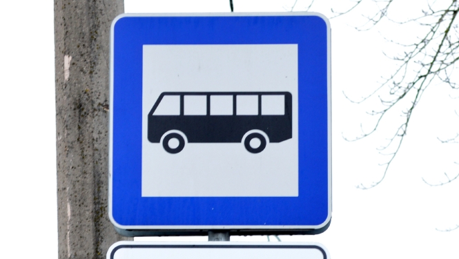 Autobusa pietura