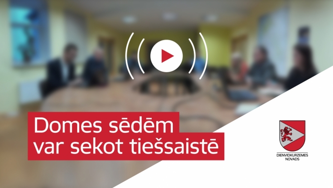 Domes sēdes tiešsaistē