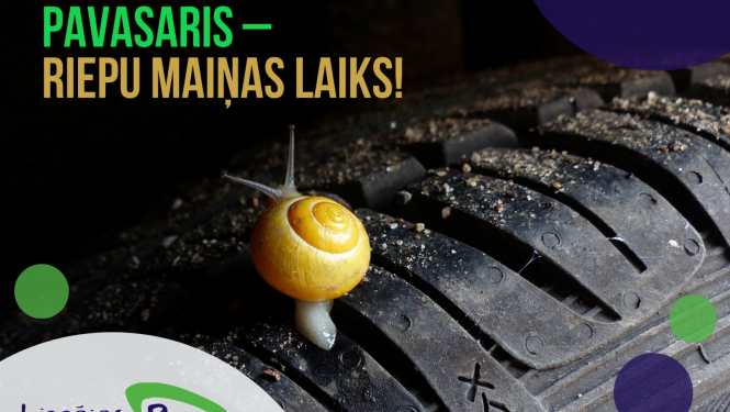 Pavasaris – riepu maiņas laiks
