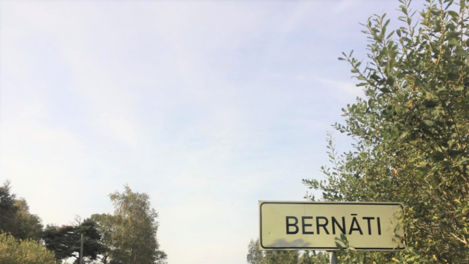 Ceļa pārbūves darbi Bernātos