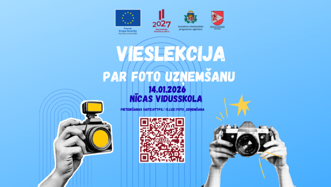 Vieslekcija par foto uzņemšanu