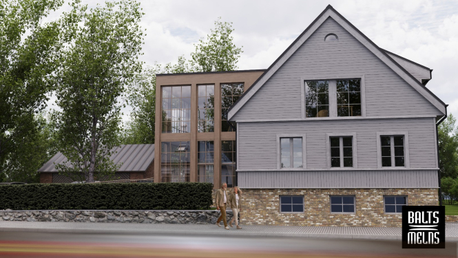 Vizualizācija Lielā iela 58, Grobiņa