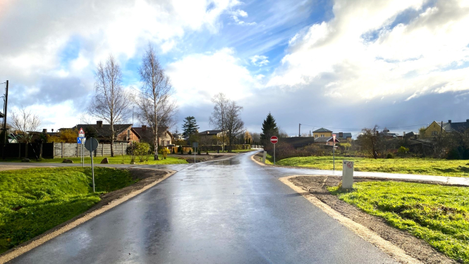 Celtnieku ielas posma pārbūves darbi 