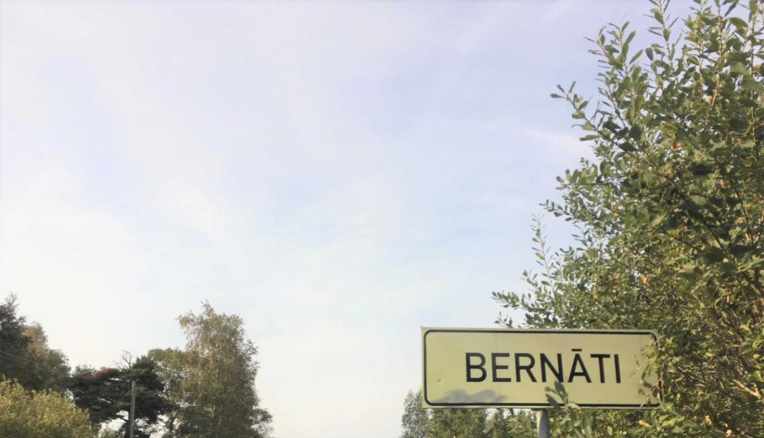 Ceļa pārbūves darbi Bernātos