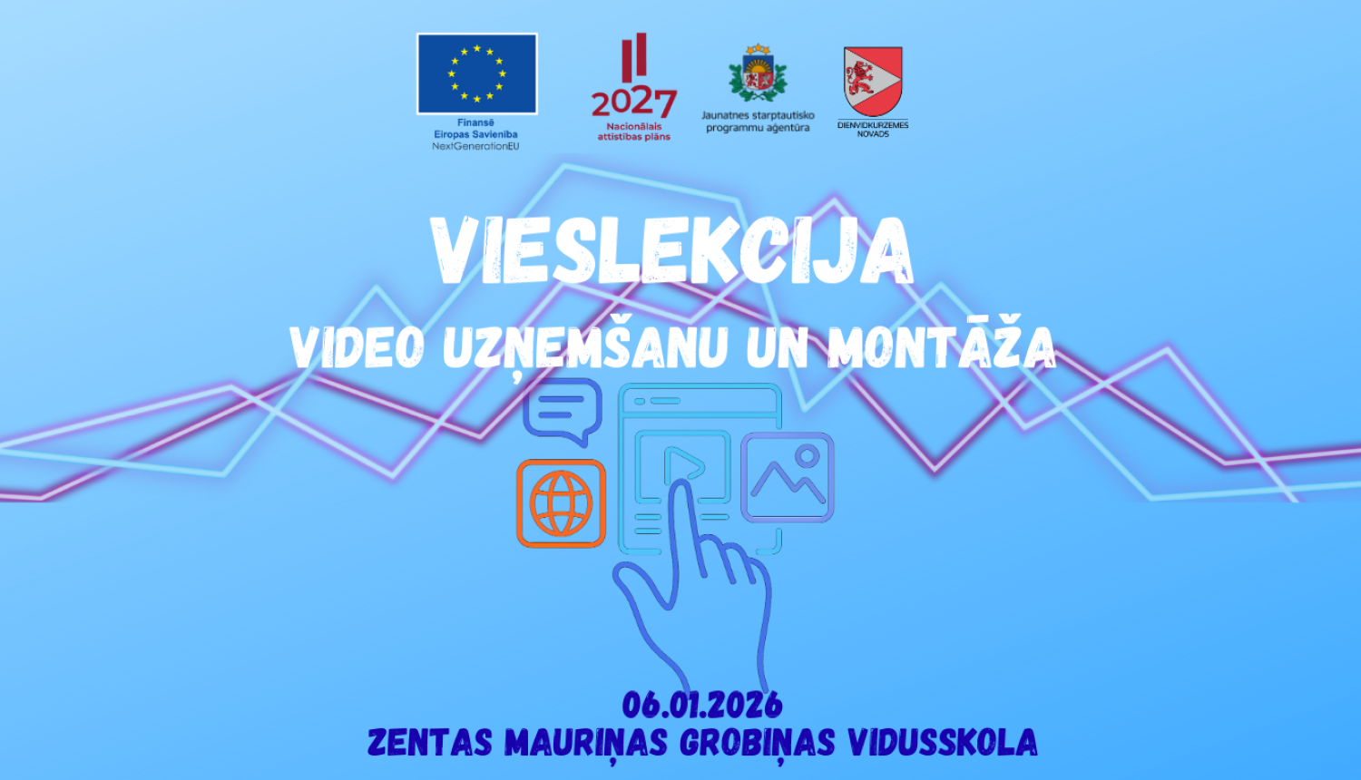 Vieslekcija par video uzņemšanu