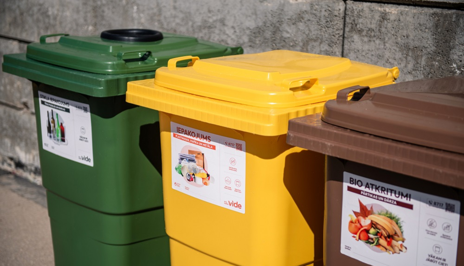 Atkritumu skirosanana Eco Baltia vide