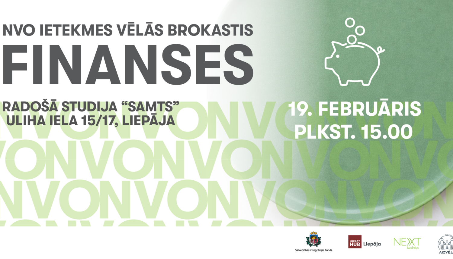 NVO vēlās brokastis