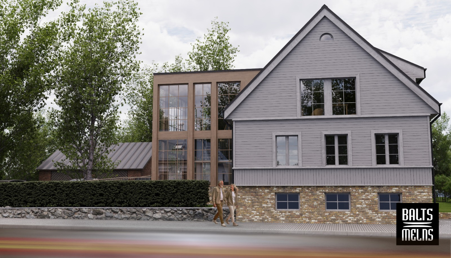 Vizualizācija Lielā iela 58, Grobiņa