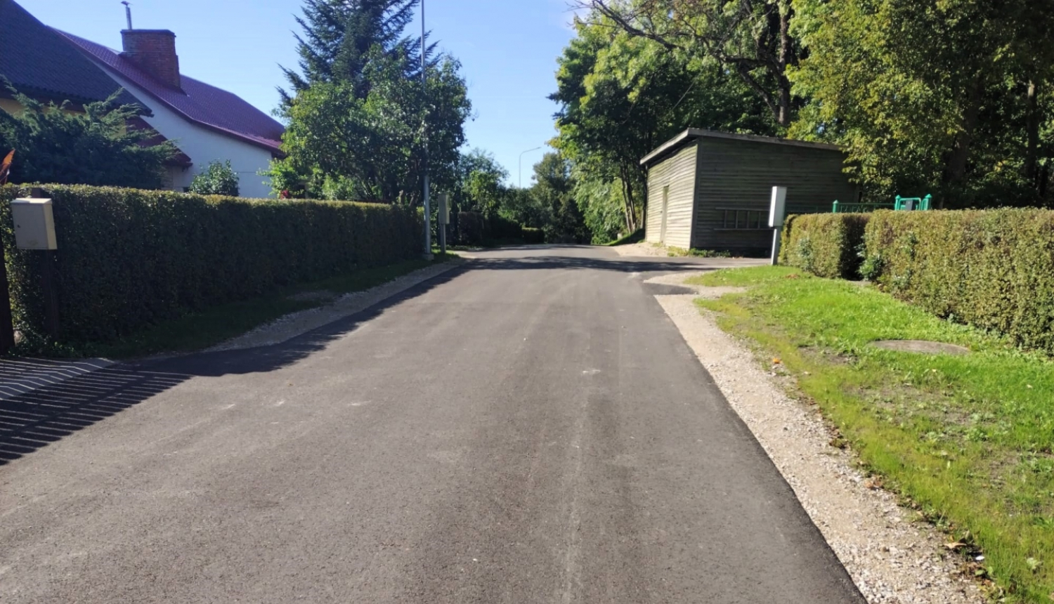 Aizputes pilsētas sešu ielu asfaltēšanas darbi nodoti ekspluatācijā