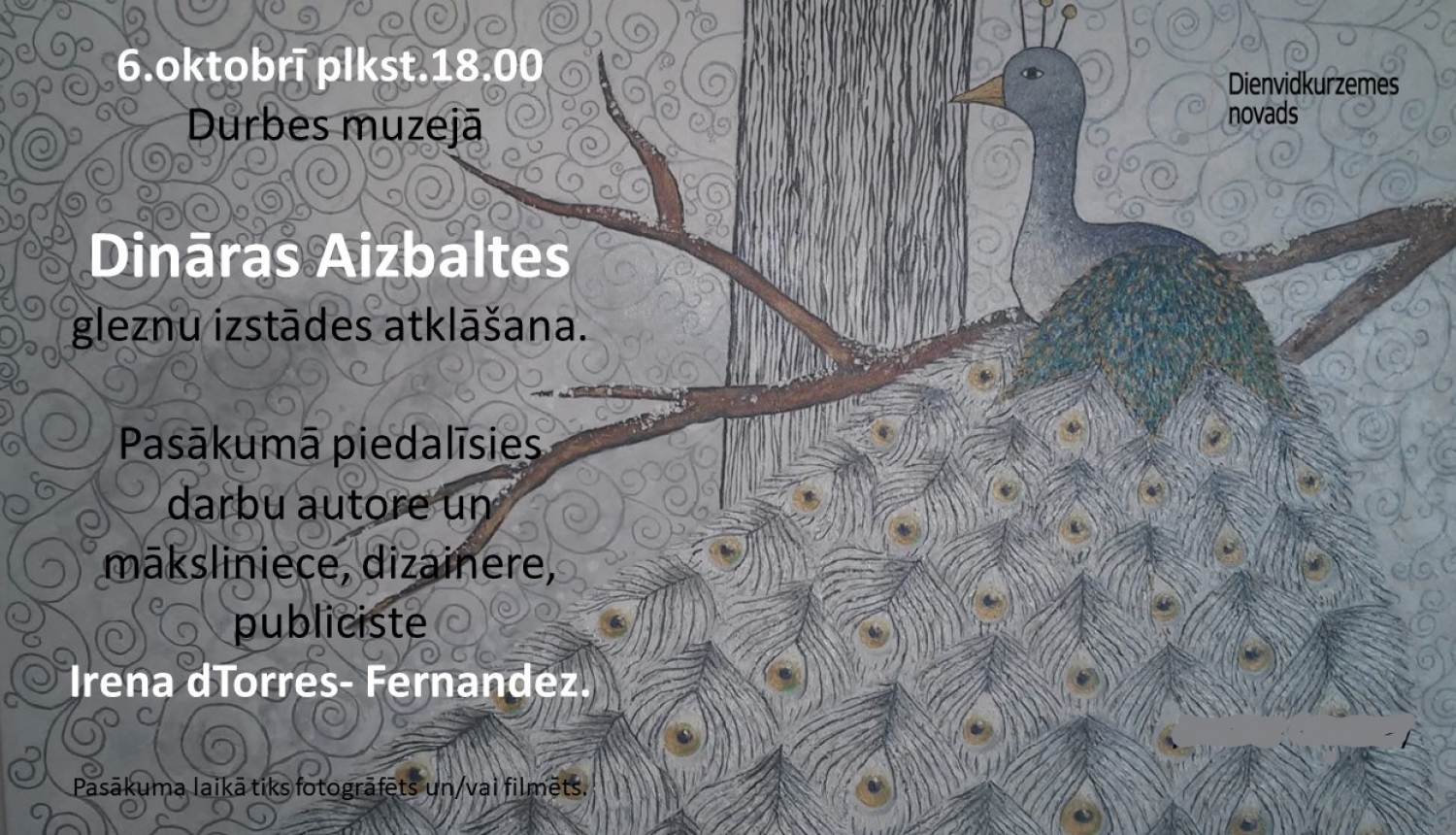 Izstādes atklāšana